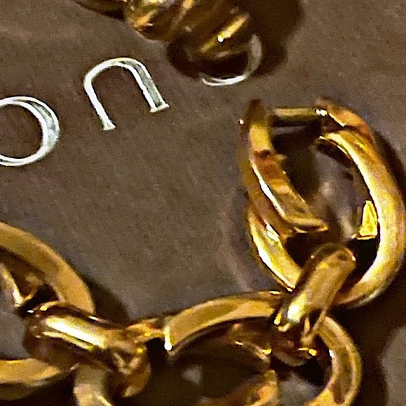 Authentic Gucci Tom Ford Rare Gold Plated Chunky GG Link Turnlock Bracelet - Picture 8 of 9